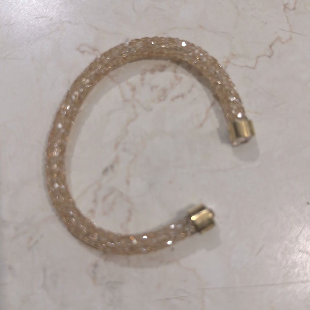 Swarovski crystal bangle bracelet